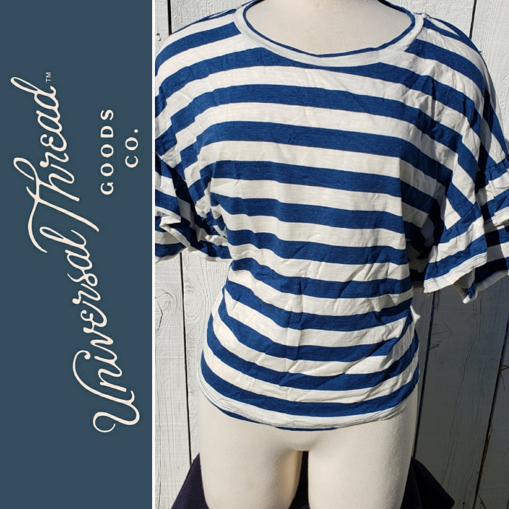Universal Thread Good Co Stripped Croptop